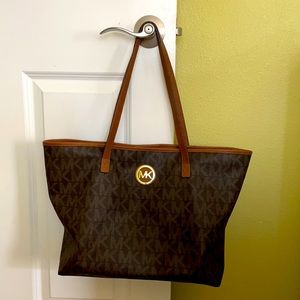 Michael Kors Monogram Tote Bag